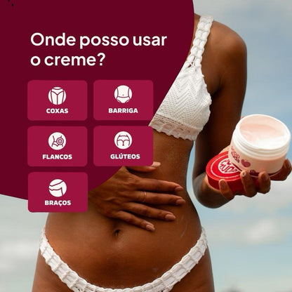 POPOZUDA PRO: Creme Firmador e Anticelulite