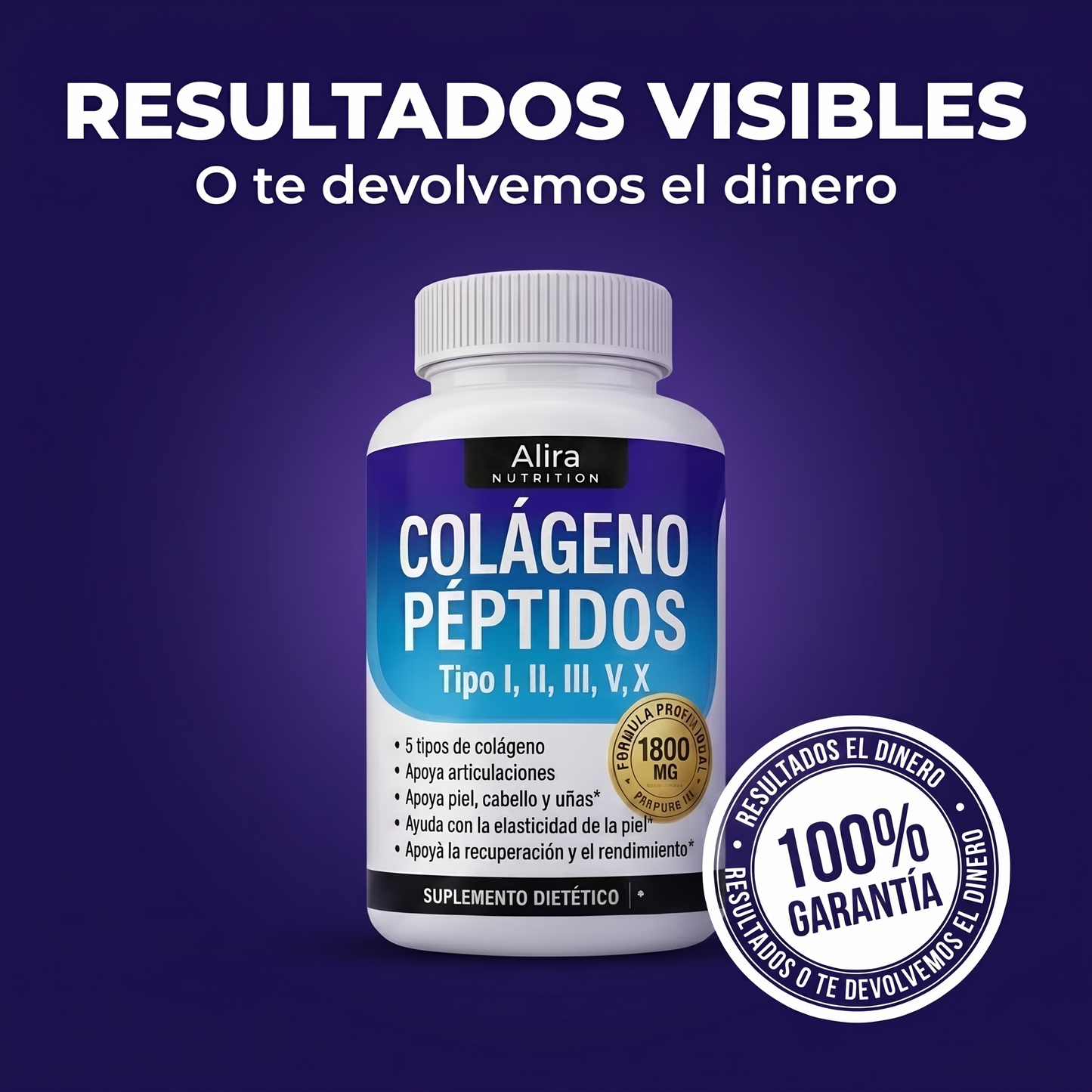 Alira® Péptidos Colágeno Natural.