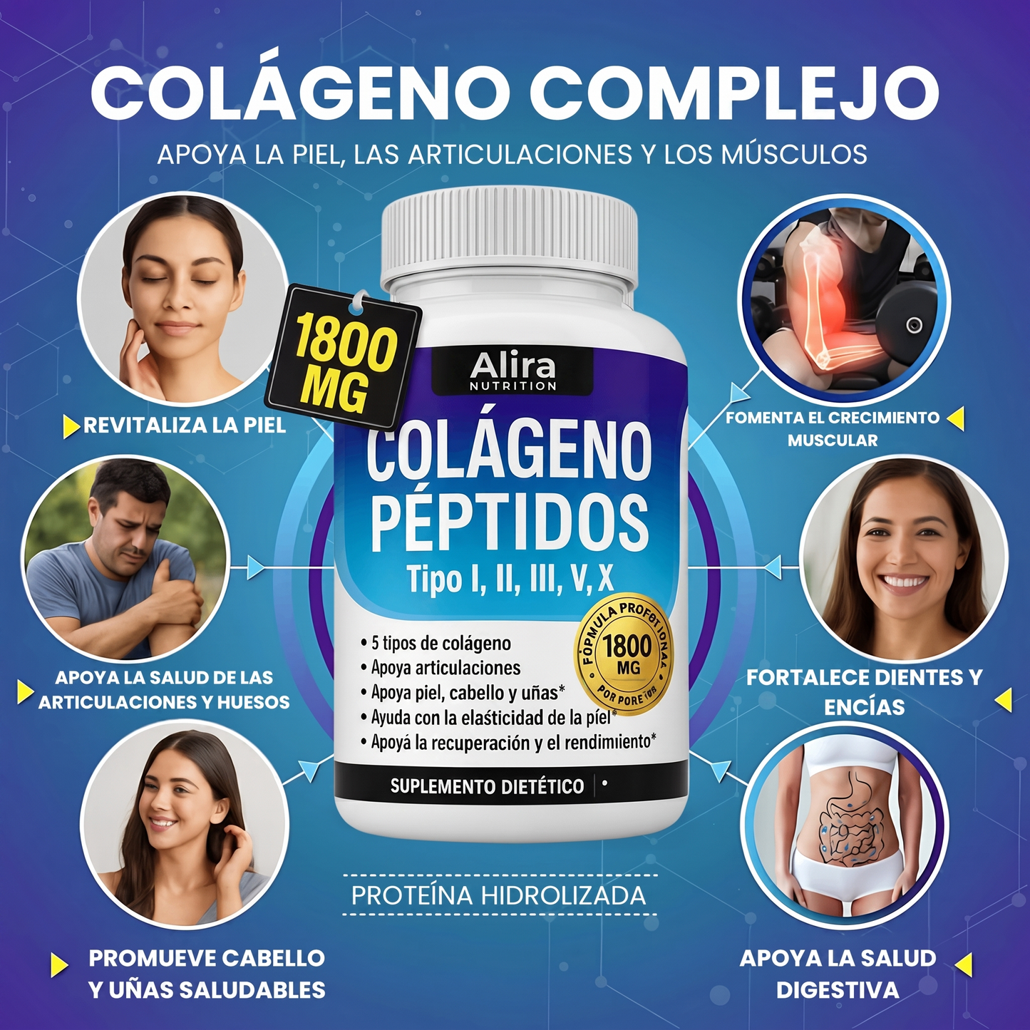 Alira® Péptidos Colágeno Natural.