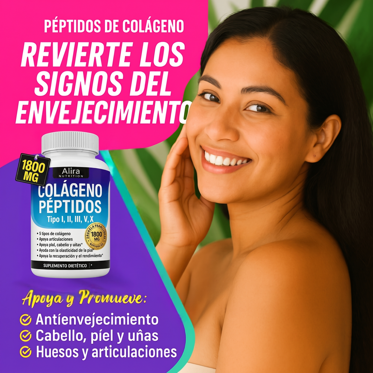 Alira® Péptidos Colágeno Natural.
